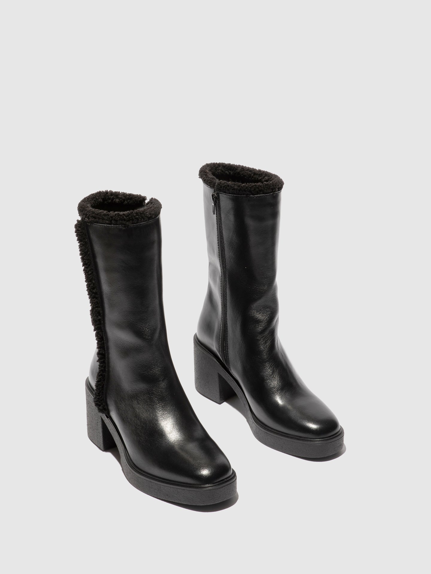 Fly London Botins com Fecho SHIR799FLY NAPPA BLACK